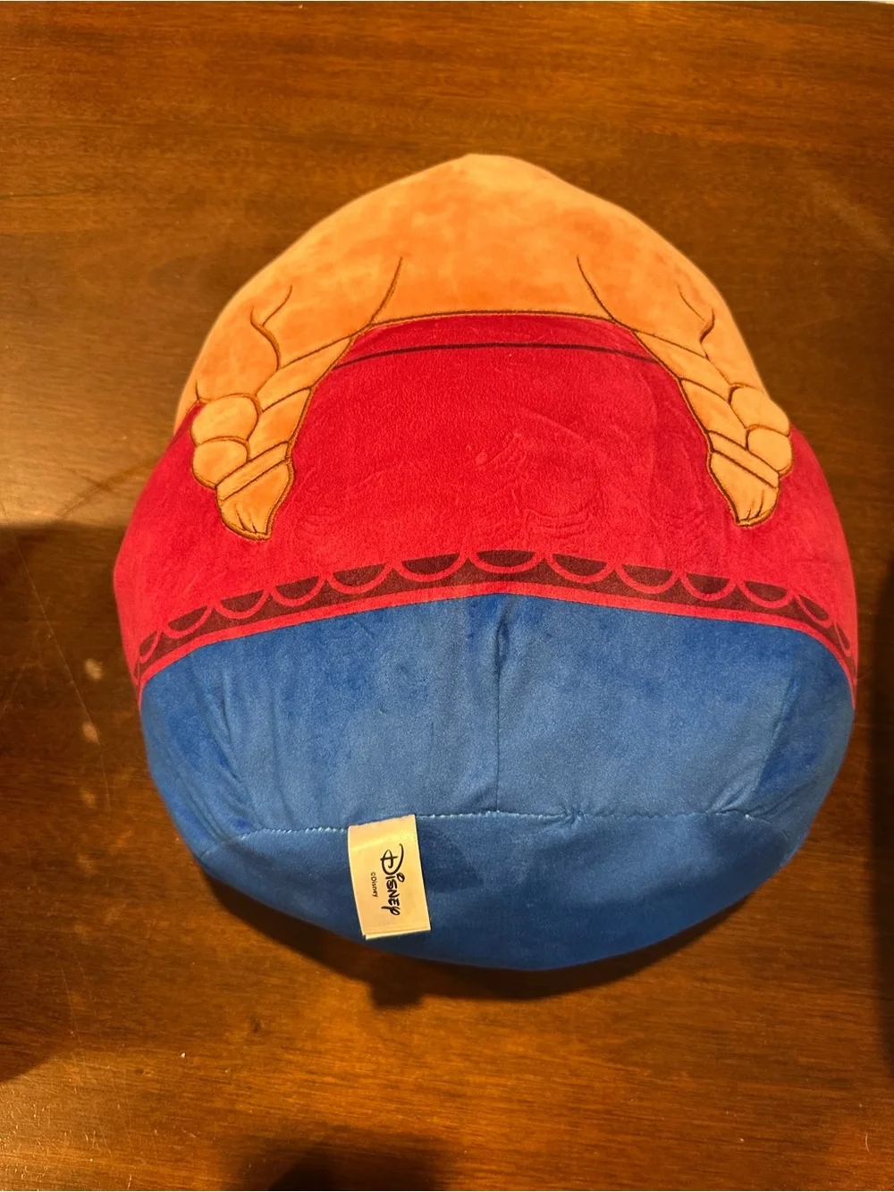 Disney Anna squishmallow with red cape and blue dress A7:1368